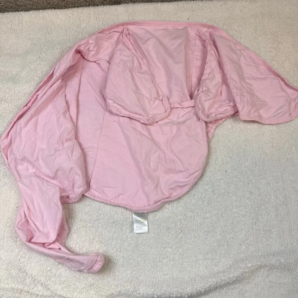 Miracle Baby MiracleBaby Pink Cotton Swaddle Wrap Blanket